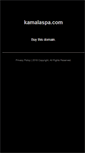 Mobile Screenshot of kamalaspa.com